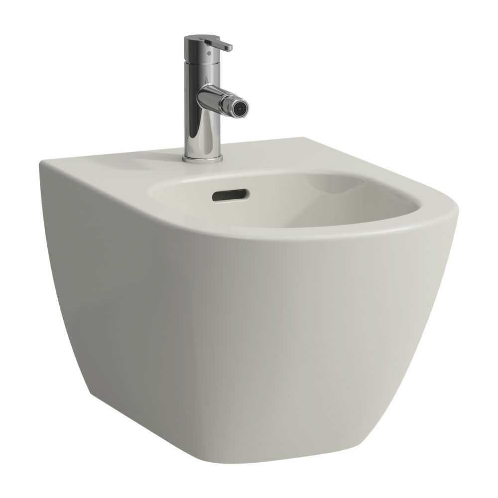 Laufen Wandbidet LUA 520x360mm, 1 Hahnloch, mit Überlauf, ohne seitliches Loch f... LAUFEN-H8300810493021 7612738982461 (Abb. 1)