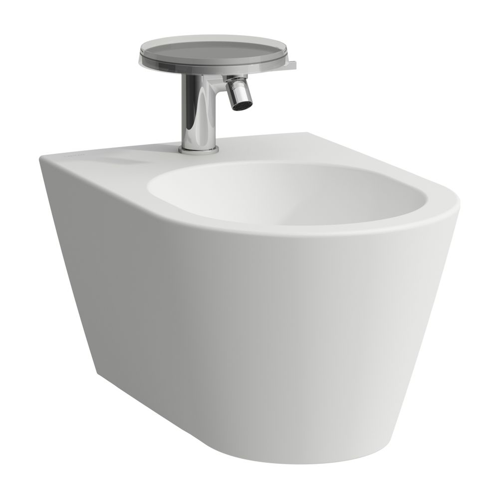 Laufen Wandbidet Kartell 545x370mm, Mattweiß, 1 Hahnloch, ohne seitliches Loch f... LAUFEN-H8303317573021 7612738278991 (Abb. 1)