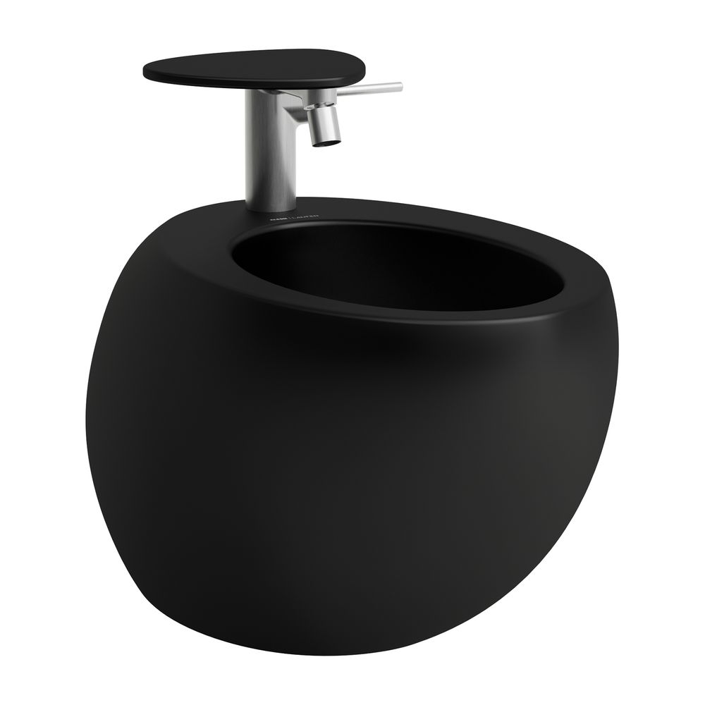 Laufen Wandbidet, Ilbagnoalessi, 390x585x355mm, Mattschwarz, mit 1 Hahnloch, mit... LAUFEN-H8309717163041 7612738079215 (Abb. 1)