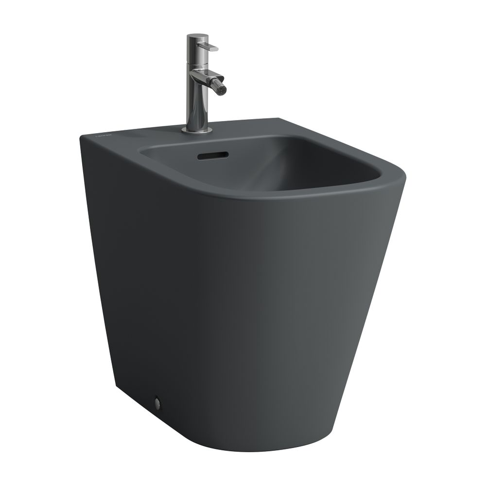 Laufen Standbidet MEDA, 540x360x430mm, Mattgraphit, 1 Hahnloch, mit Überlauf, oh... LAUFEN-H8321117583021 7612738069452 (Abb. 1)