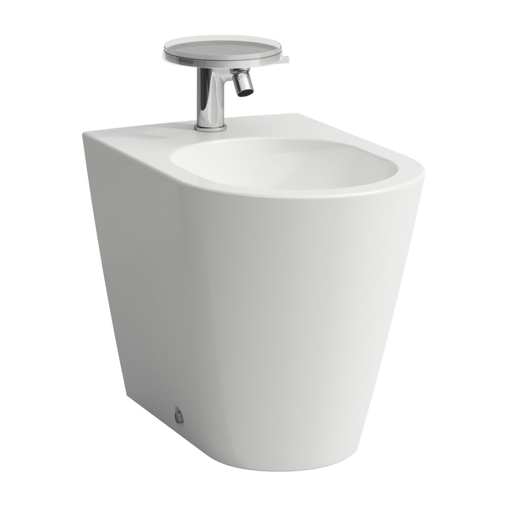 Laufen Standbidet Kartell 560x370x430mm, Weiß LCC, 1 Hahnloch, ohne seitliches L... LAUFEN-H8323314003021 7612738292409 (Abb. 1)