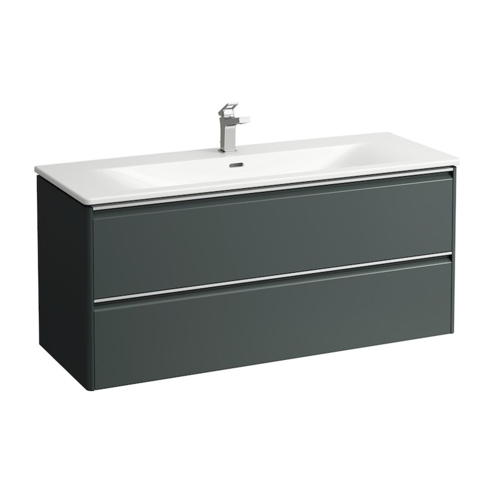 Laufen Waschtisch mit Unterbau Palace SET 450x1200x545mm, Weiß, 1 Hahnloch, Über... LAUFEN-H8607092661041 7612738991159 (Abb. 1)