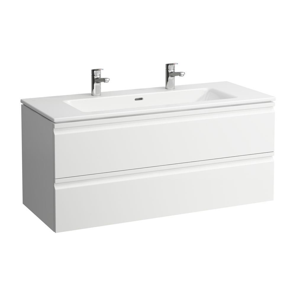 Laufen Waschtisch mit Unterbau Pro S Set 500x1200x545mm, Eiche/Weiß, 1 Hahnloch,... LAUFEN-H8619674791071 7612738917524 (Abb. 1)