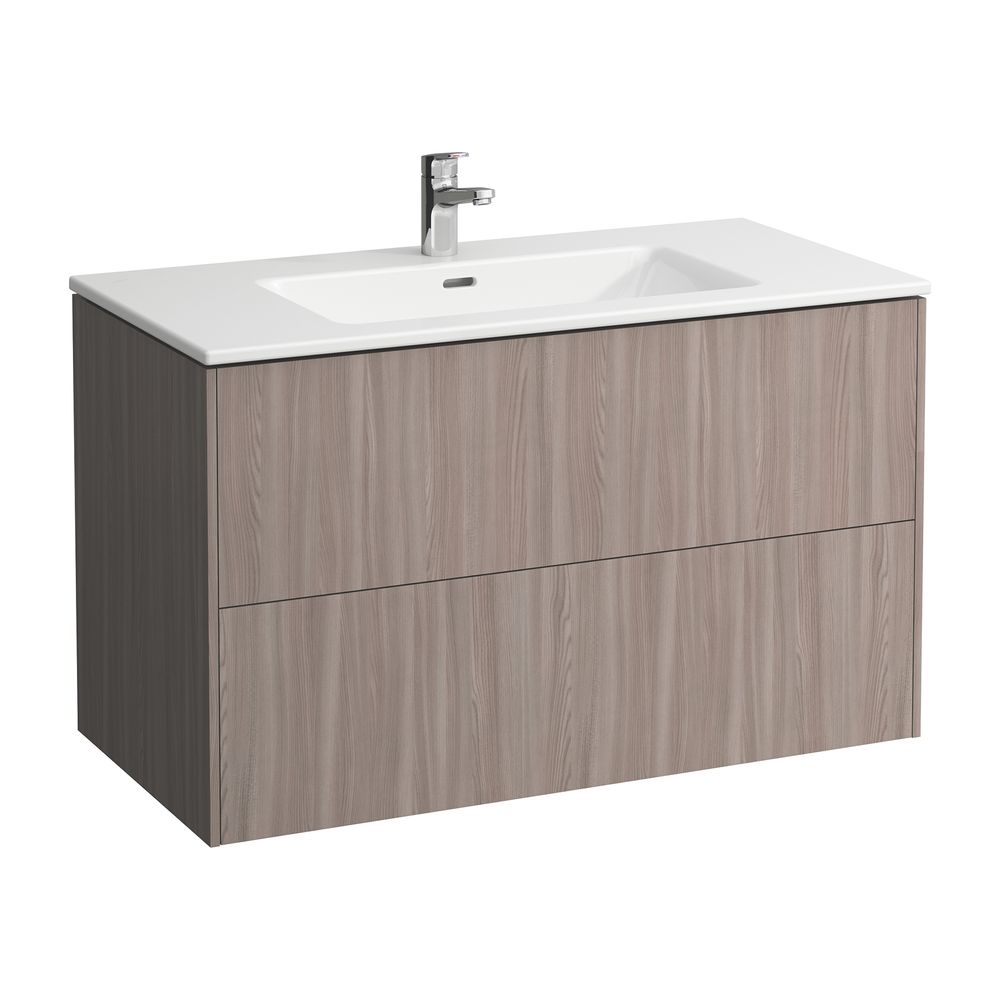 Laufen Waschtisch mit Unterbau Pro S Set BASE 500x1000x610mm, Ulme hell/Weiß, 1 ... LAUFEN-H8649622621041 7612738917678 (Abb. 1)