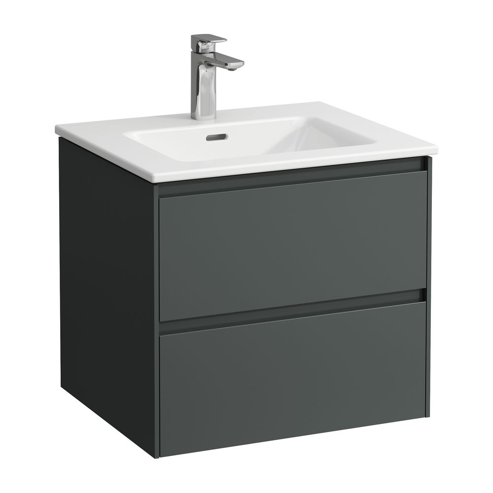 Laufen Waschtisch mit Unterbau Pro S Set LANI 500x600x540mm, Verkehrsgrau, Weiß,... LAUFEN-H8649642661041 7612738051808 (Abb. 1)