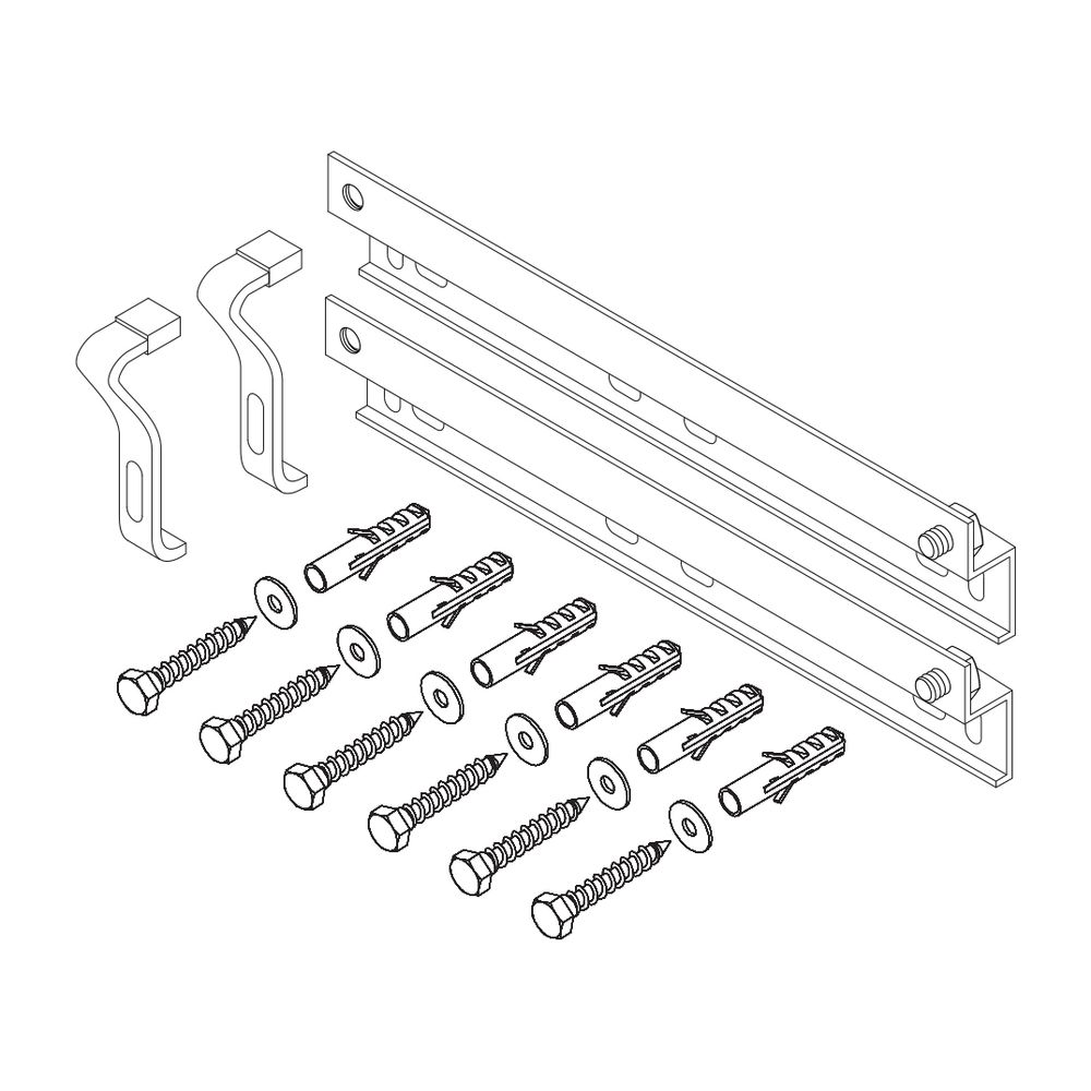 Laufen Wannenrand-Klemm, leiste... LAUFEN-H2955370000001 4014804901704 (Abb. 1)