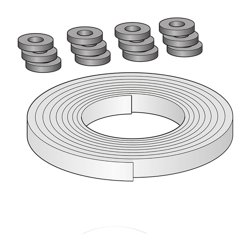 Laufen Schallschutzset für Duschwannen ab 130cm... LAUFEN-H2989890000001 7612738937355 (Abb. 1)