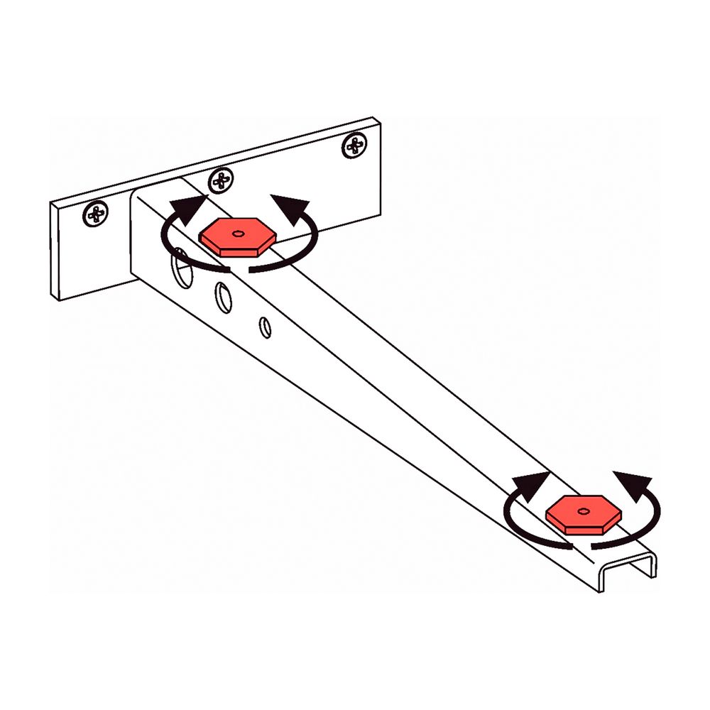 Laufen Befestigungselemente SPACE/Boutique Platten größer als 1300mm, 3 Stückck... LAUFEN-H4929831500001 7612738915995 (Abb. 1)
