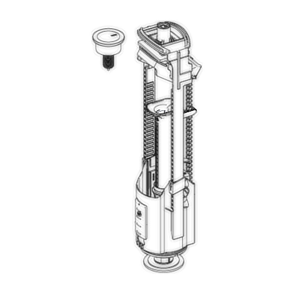 Laufen Heberglocke zu Laufen Innengarnitur, inklusive Drücker... LAUFEN-H8900530000001 7612738917814 (Abb. 1)