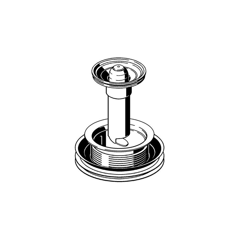 Laufen Urinal Hybridsiphon mit Adapter für Antero H84115 0 LEMA H 84119 0/2/3... LAUFEN-H8931350000001 7612738931049 (Abb. 1)