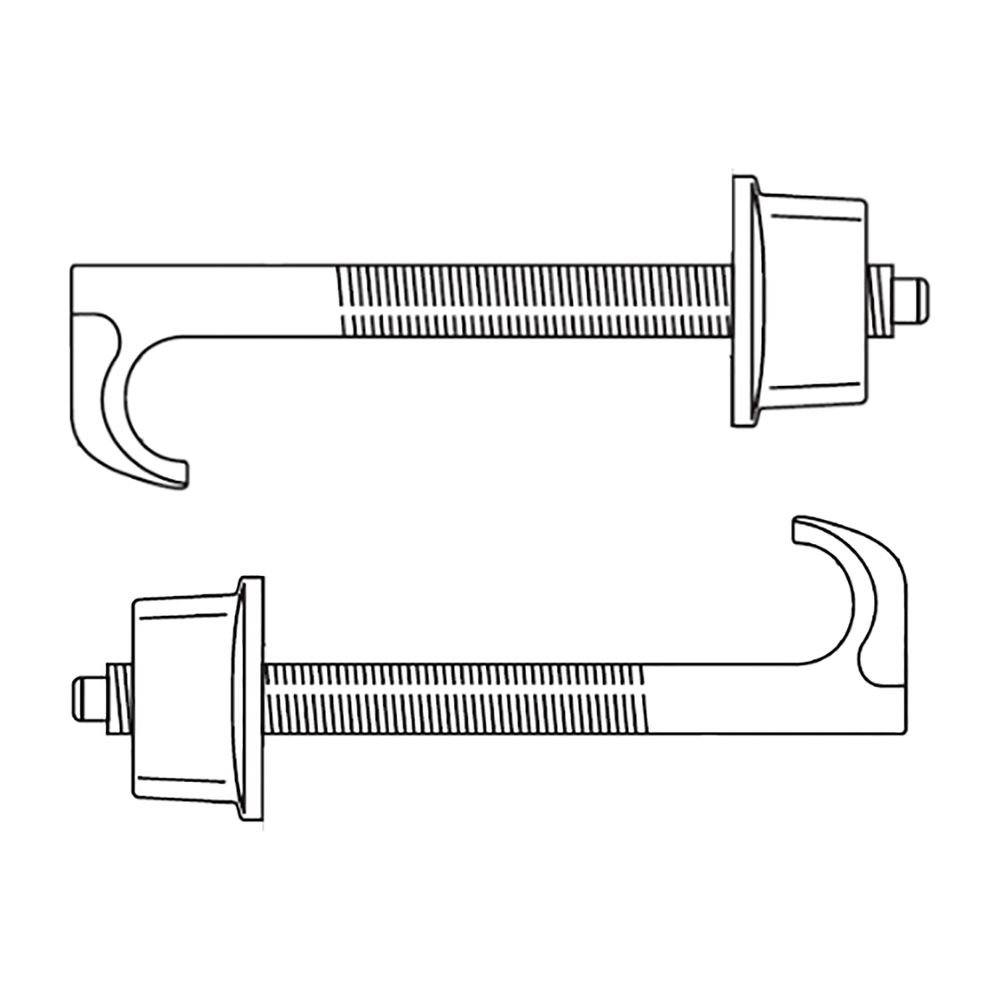 Laufen Befestigung für Waschtisch-Schalen Living, Saphirkeramik VAL INO Kartell ... LAUFEN-H8949610000001 4014804788480 (Abb. 1)