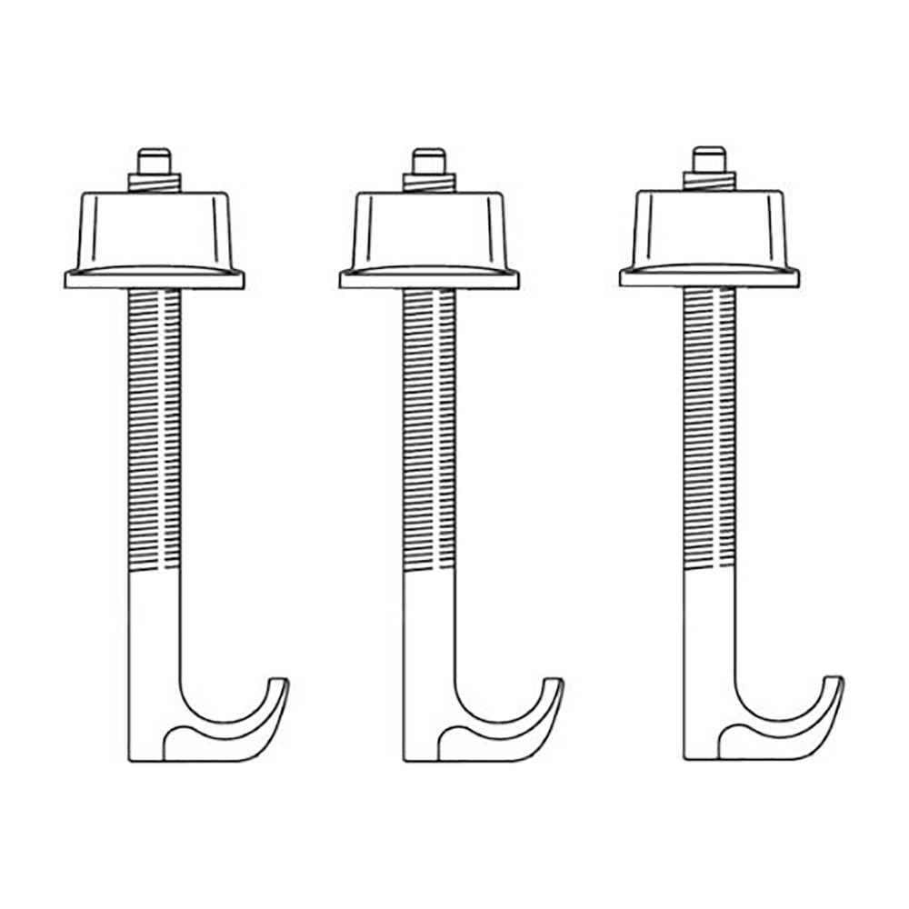 Laufen Befestigung für Waschtisch-Schale Alessi One... LAUFEN-H8949620000001 7612738312596 (Abb. 1)