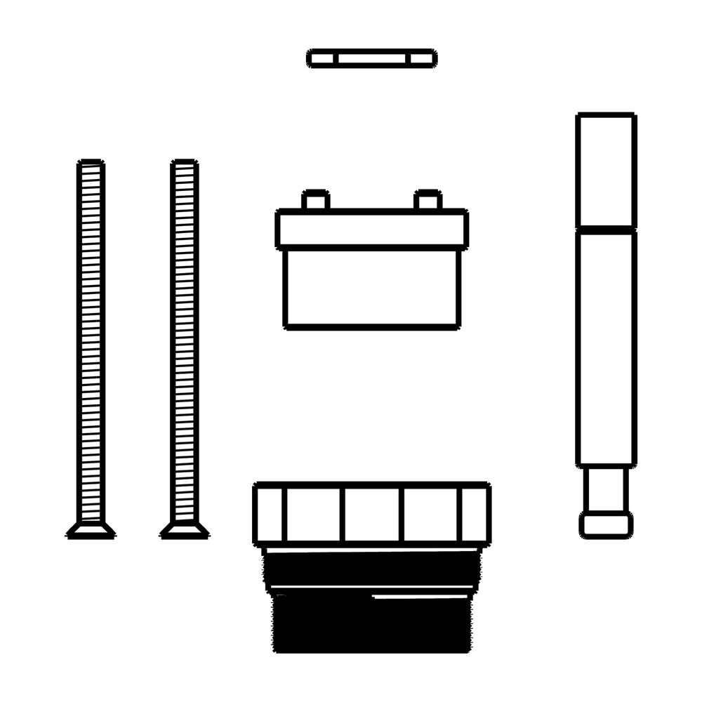 Laufen Verängerungssatz für Simibox UP-Einbaukörper, Länge 25... LAUFEN-HF730022000000 7612738004408 (Abb. 2)