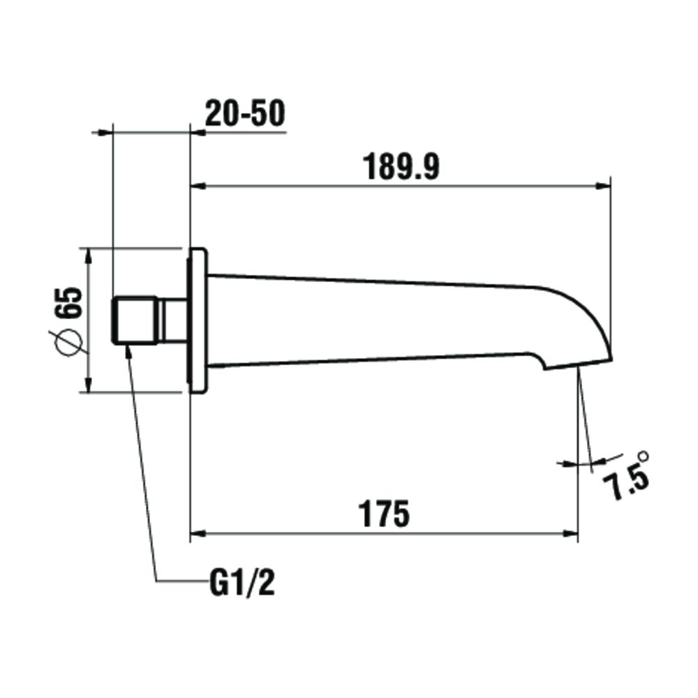Laufen Einhebel-Brausemischer Unterputz Pure für Simibox Standard/Light, PVD Ede... LAUFEN-HF901778423000 7612738032470 (Abb. 1)