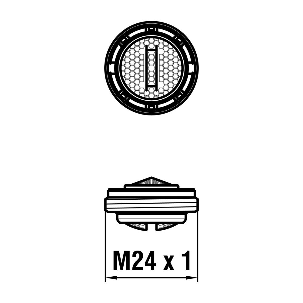 Laufen Luftmischdüse CoinSlot 5,7L / MN... LAUFEN-WI559033000000 7612742472637 (Abb. 1)