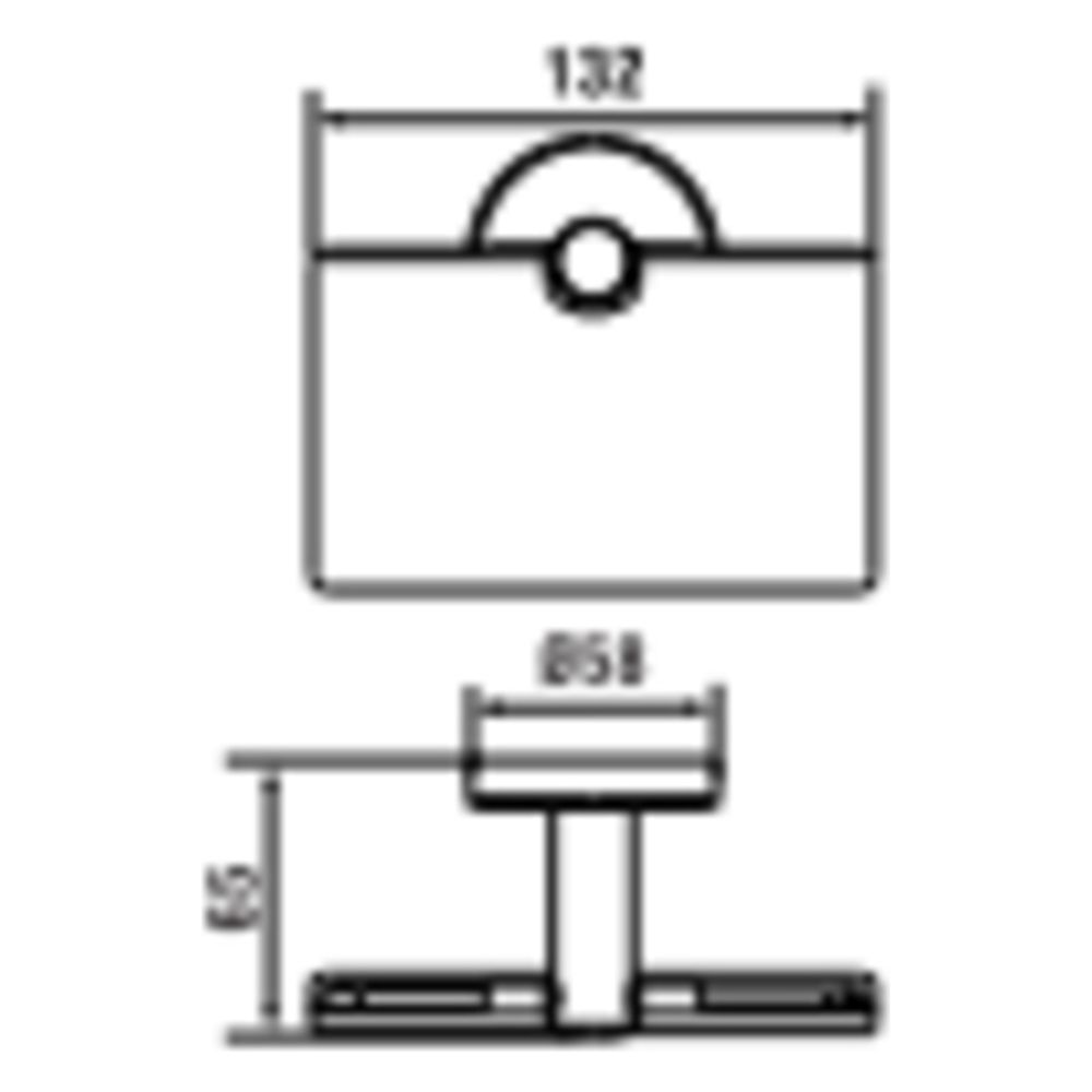 Laufen Toilettenpapierhalter Niara, mit Abdeckung, Blassgold matt... LAUFEN-H3840621650041 7612738118211 (Abb. 4)