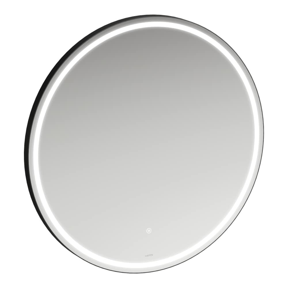 Laufen Spiegel Base 2.0 800x800mm, rund, LED-Beleuchtung, 1 Sensorschalter, Schw... LAUFEN-H4443911084501 7612738151683 (Abb. 2)