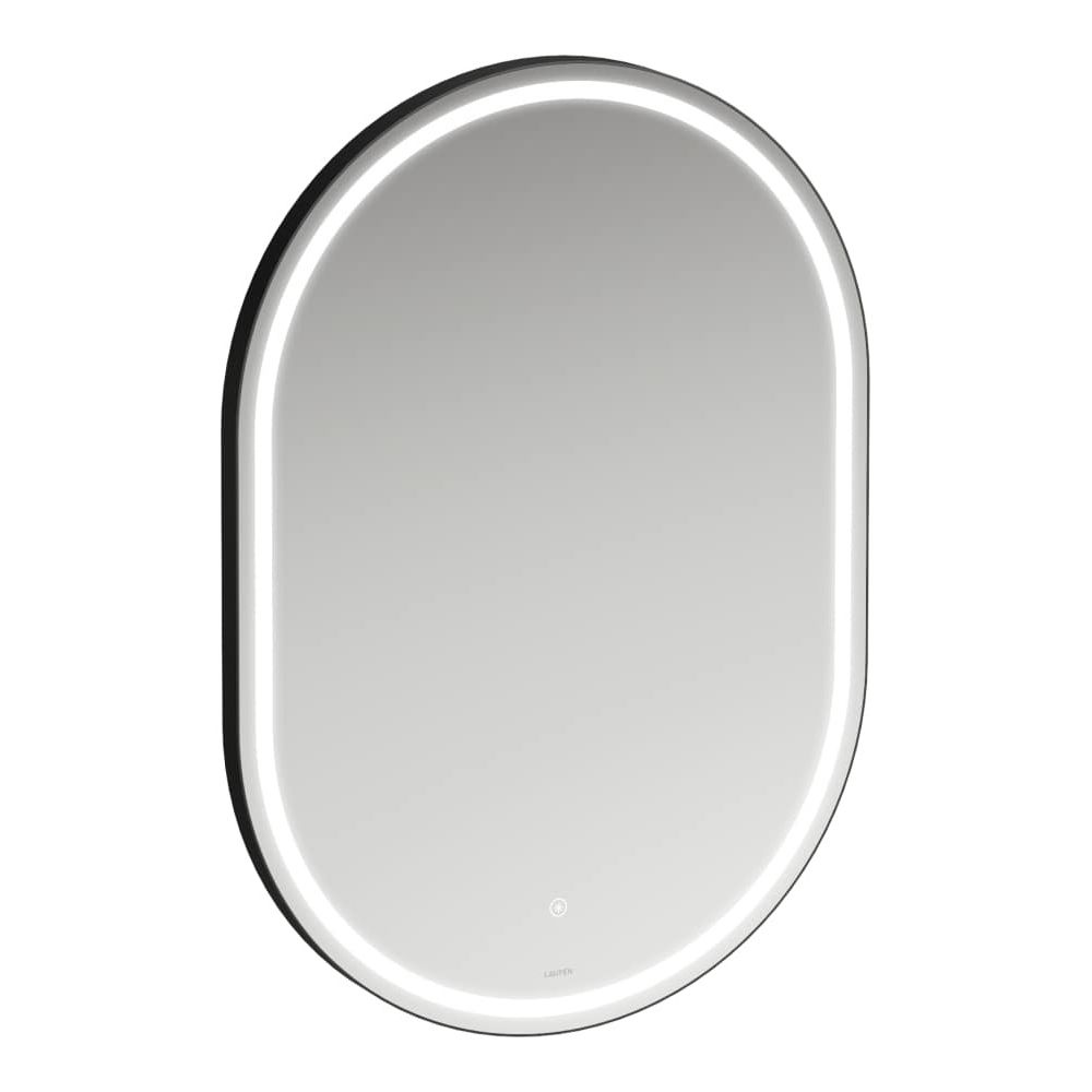 Laufen Spiegel Base 2.0 600x850mm, oval, LED-Beleuchtung, 1 Sensorschalter, Schw... LAUFEN-H4443951084501 7612738151706 (Abb. 2)