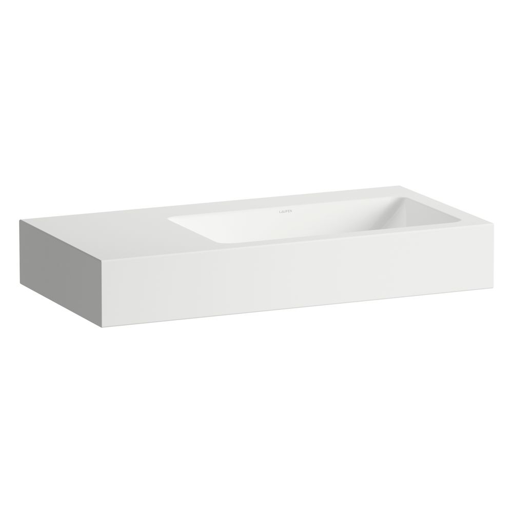 Laufen Waschtisch Classics 800x405x135mm, rechteckig, ohne Hahnloch und Überlauf... LAUFEN-H510CL50001121 7612738178642 (Abb. 2)