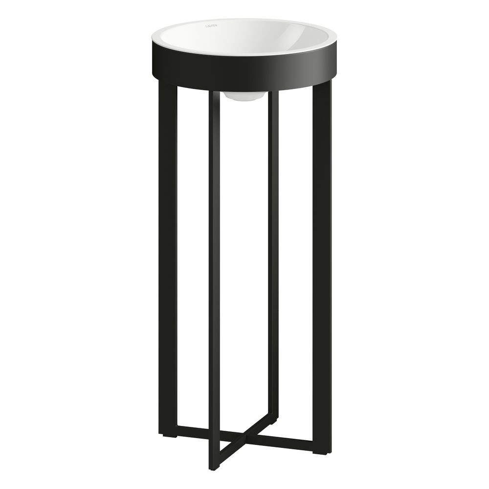 Laufen Waschtisch bodenstehend XCross 397x427x900mm, mit Wandanbindung ohne Arma... LAUFEN-H511CR37161121 7612738178864 (Abb. 2)
