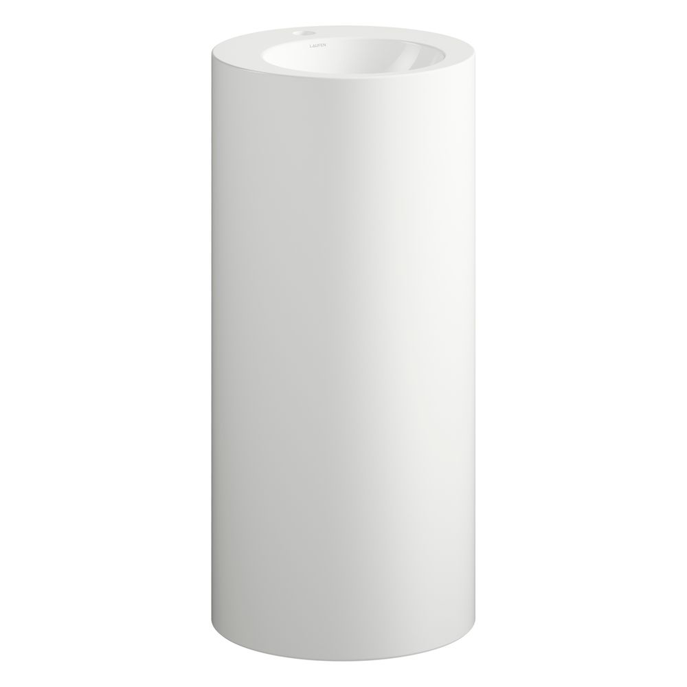 Laufen Waschtisch bodenstehend Form 404x444x900mm, mit Wandanbindung und 1 Hahnl... LAUFEN-H511FM60001111 7612738178901 (Abb. 2)