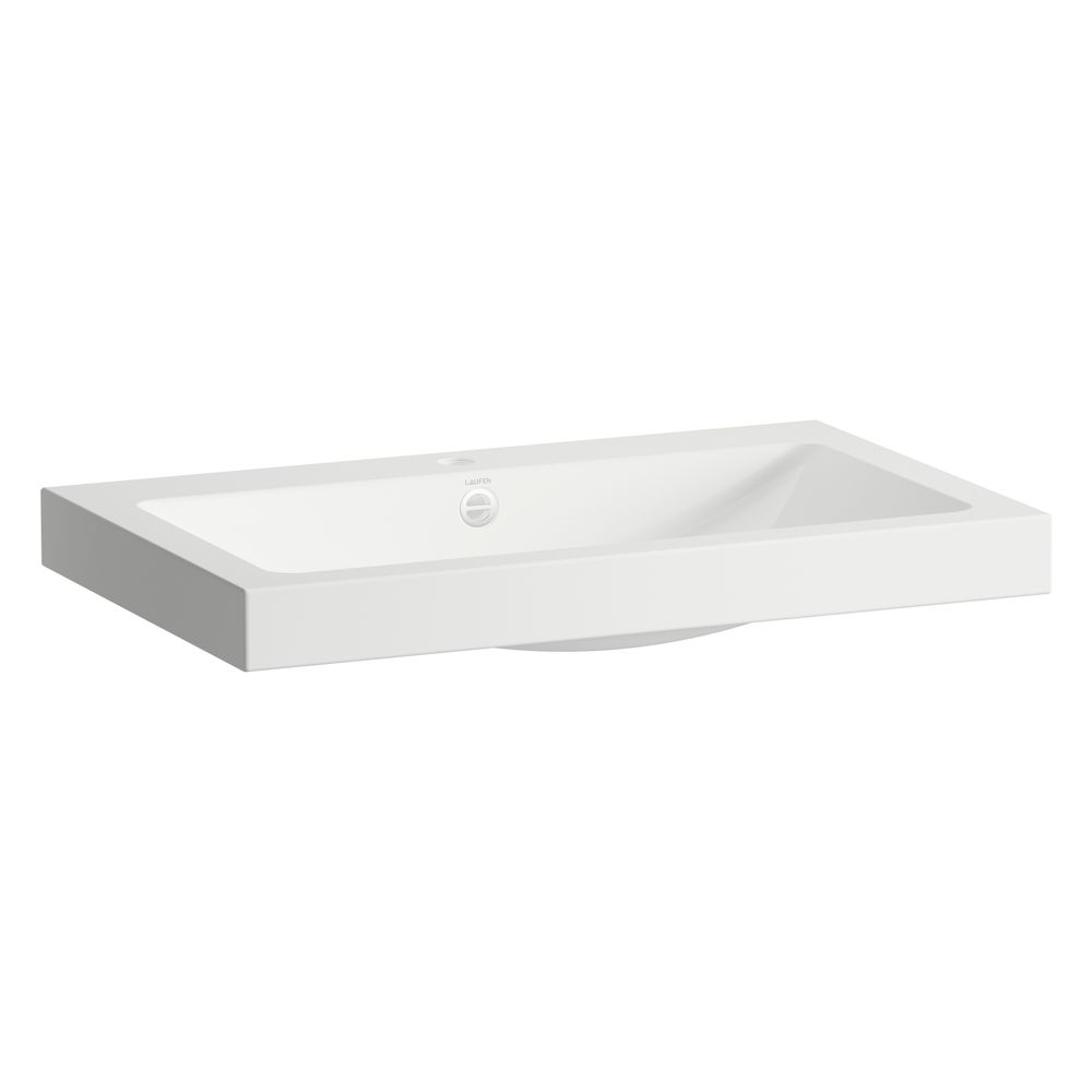 Laufen Waschtisch-Schale Classics 800x500x111mm, rechteckig, mit Armaturenbank, ... LAUFEN-H512CL70001041 7612738180034 (Abb. 2)