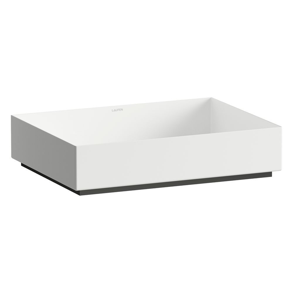Laufen Waschtisch-Schale Metaphor 500x375x115mm, rechteckig, ohne Hahnloch und Ü... LAUFEN-H512ME50001121 7612738180164 (Abb. 2)