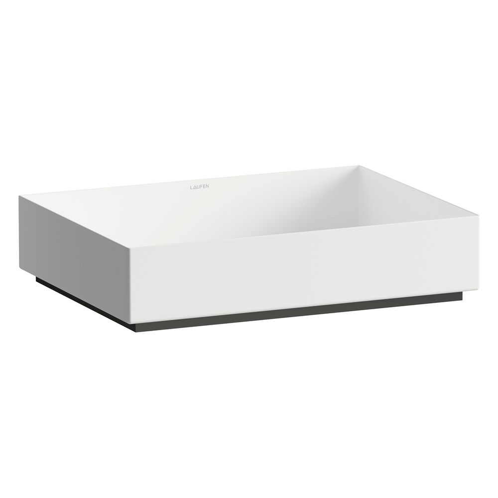 Laufen Waschtisch-Schale Metaphor 500x375x115mm, rechteckig, ohne Hahnloch und Ü... LAUFEN-H512ME57571121 7612738180195 (Abb. 2)