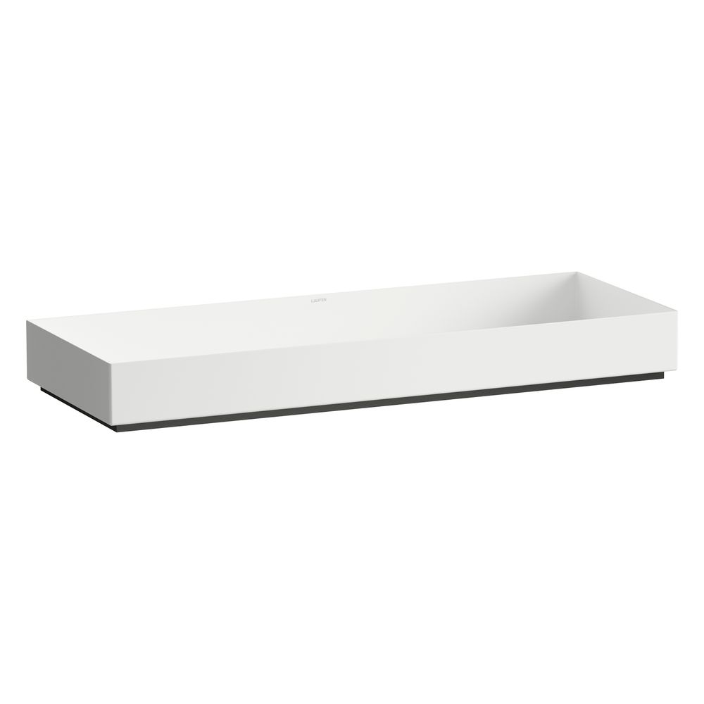 Laufen Waschtisch-Schale Metaphor 1000x375x115mm, rechteckig, ohne Hahnloch und ... LAUFEN-H512ME80001121 7612738180256 (Abb. 2)