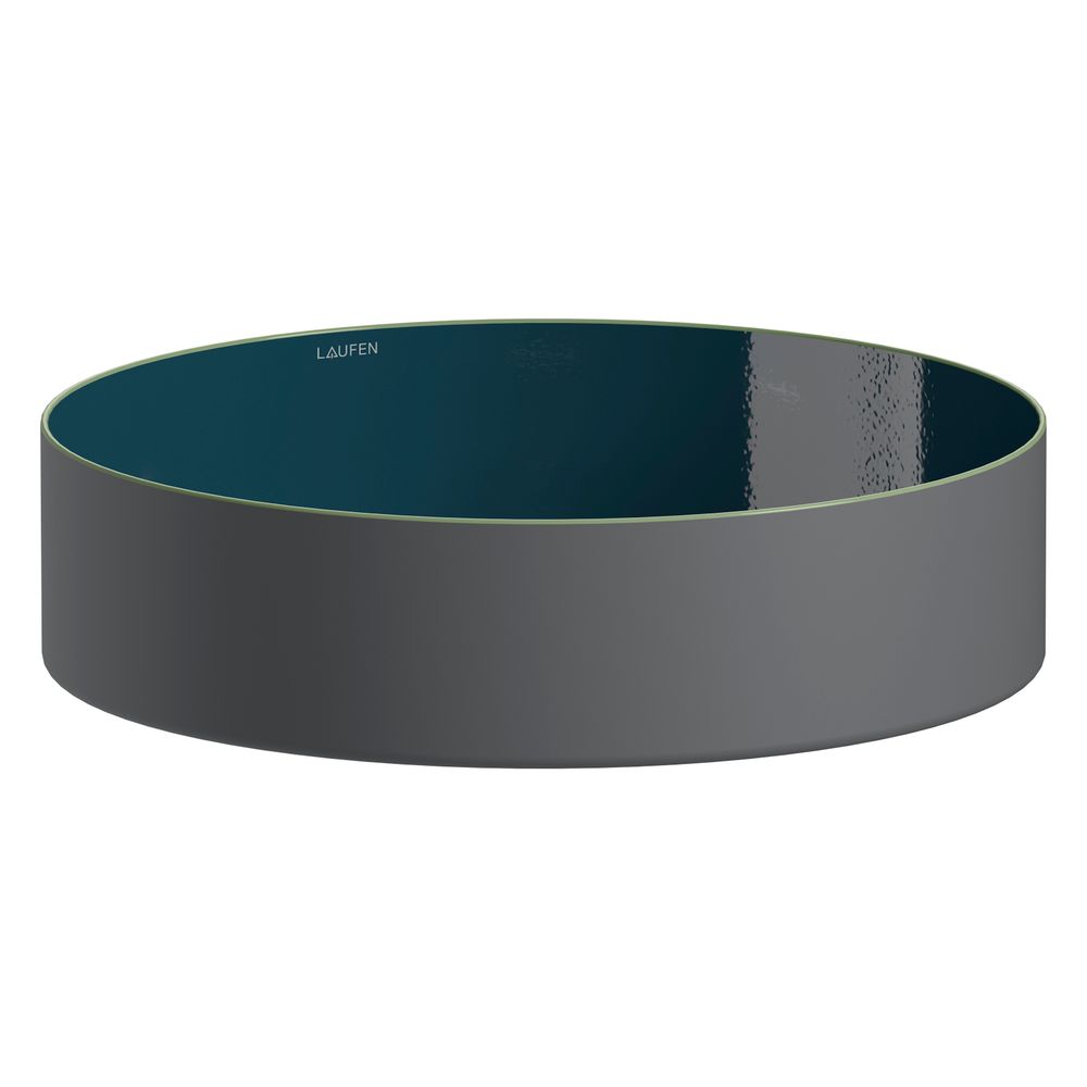 Laufen Waschtisch-Schale Tricolo 400x400x114mm, rund, ohne Hahnloch und Überlauf... LAUFEN-H512TC4T971121 7612738180751 (Abb. 2)