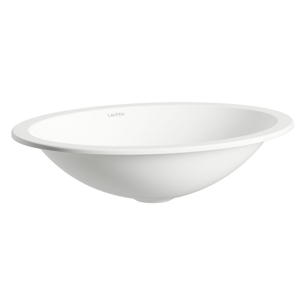Laufen Einbau-Waschtisch Form oval 425x325x110mm, von unten, ohne Hahnloch und Ü... LAUFEN-H513FM40001121 7612738181314 (Abb. 2)