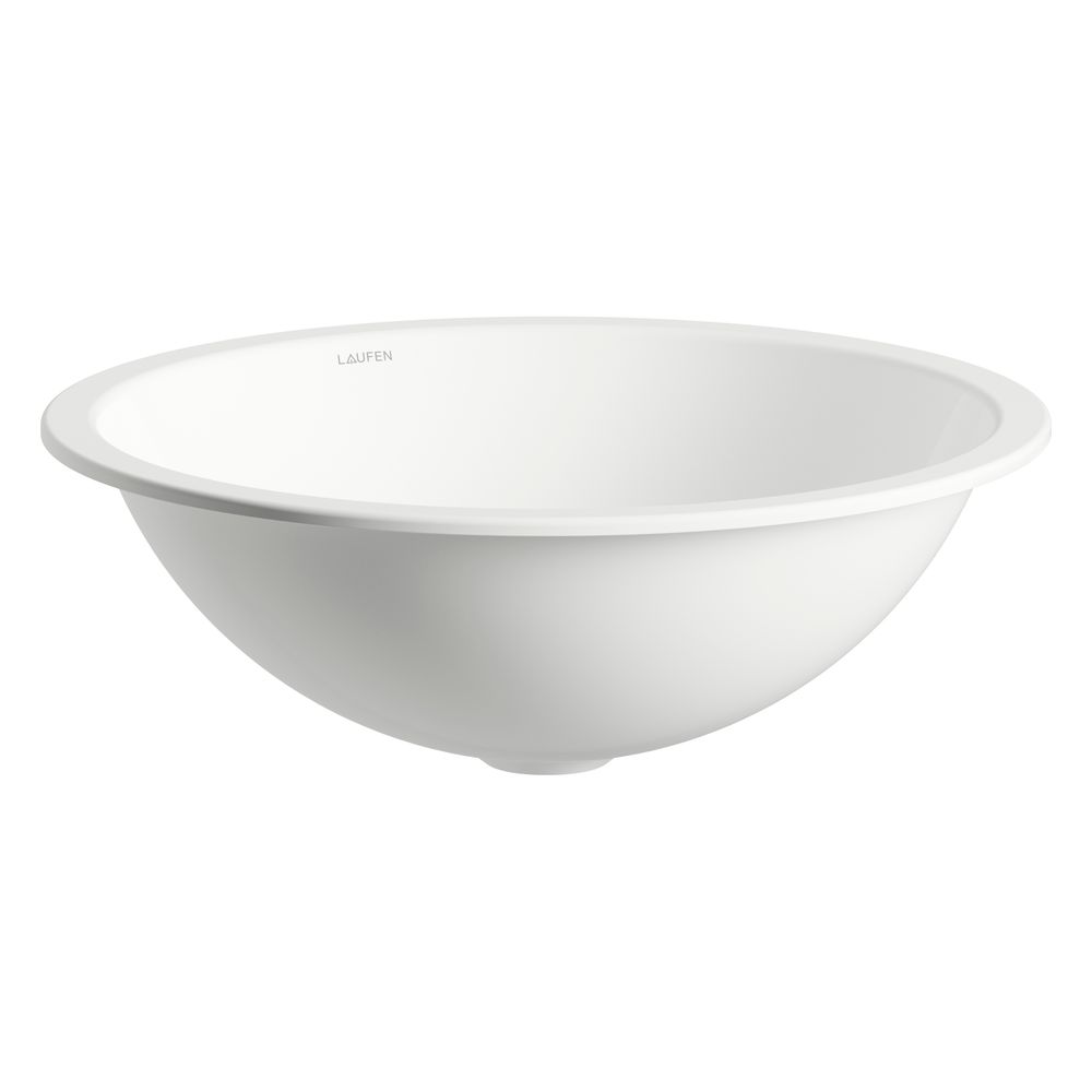 Laufen Einbau-Waschtisch Form rund 450x450x159mm, von unten, ohne Hahnloch und Ü... LAUFEN-H513FM50001121 7612738181345 (Abb. 2)