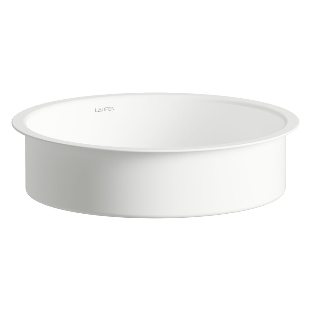 Laufen Einbau-Waschtisch Unisono rund 319x319x104mm, von unten, ohne Hahnloch un... LAUFEN-H513UO20001121 7612738181550 (Abb. 2)