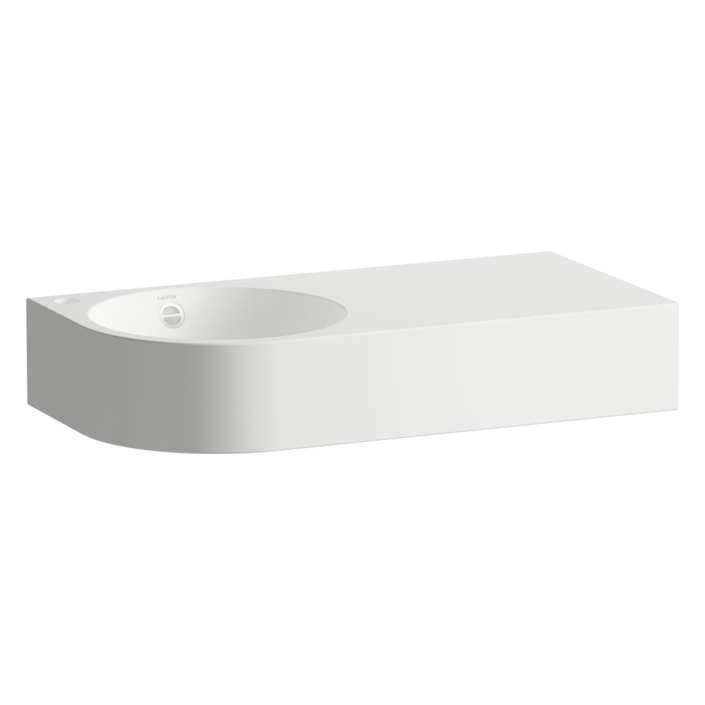 Laufen Waschtisch Form 800x400x150mm, rechteckig, Ablage rechts 1 Hahnloch mit Ü... LAUFEN-H515FM43991041 7612738181642 (Abb. 2)