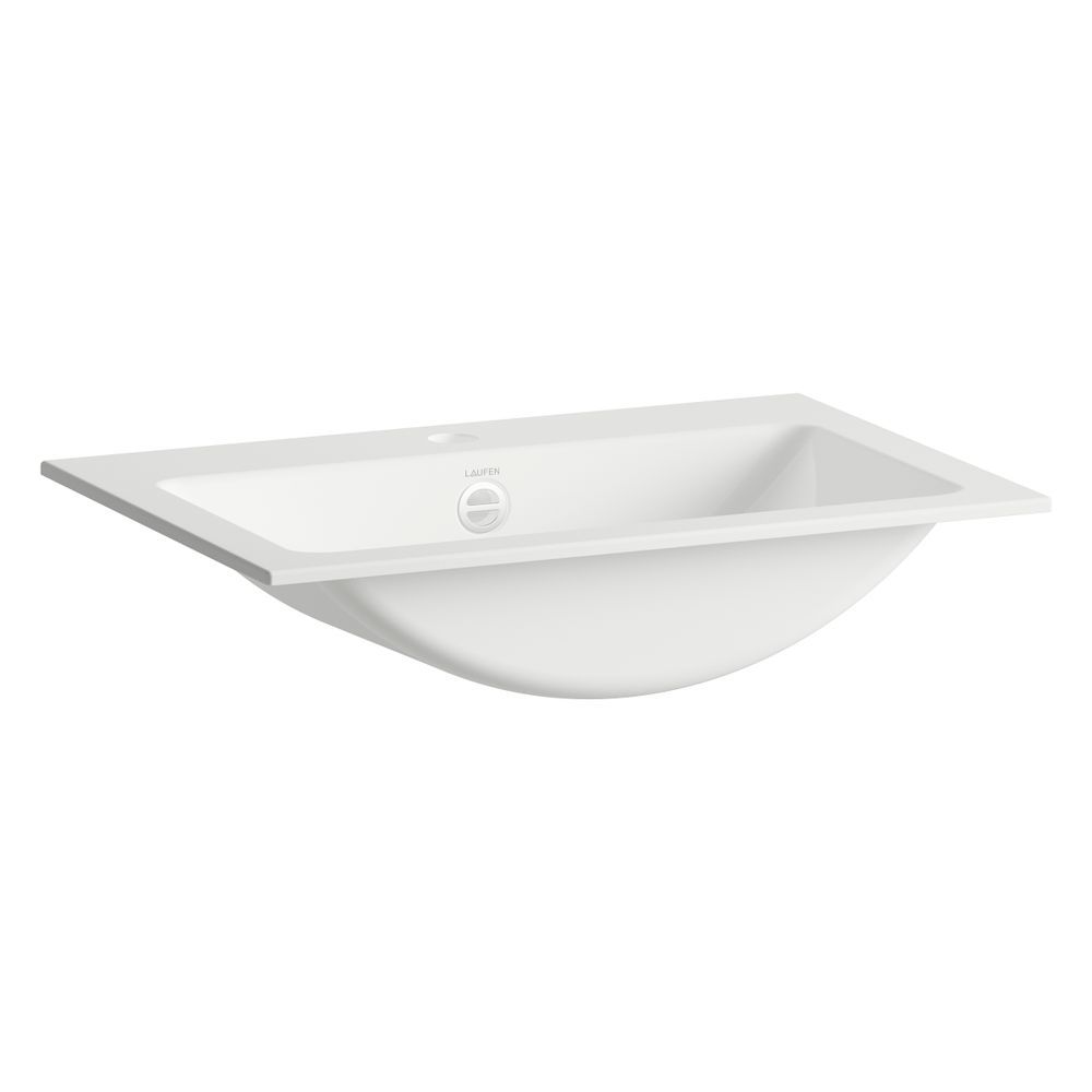Laufen Einbau-Waschtisch Classics rechteckig 585x405x143mm, von oben, mit Armatu... LAUFEN-H517CL30001041 7612738181734 (Abb. 2)