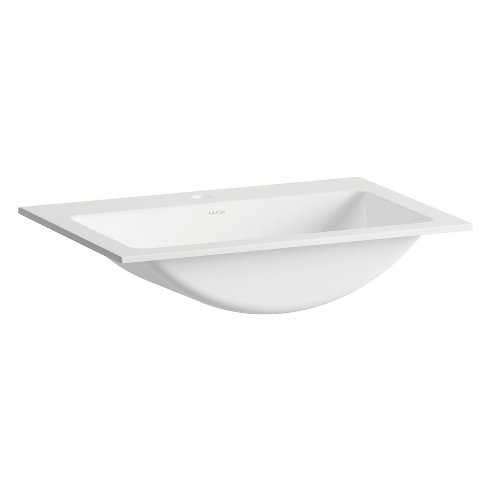 Laufen Einbau-Waschtisch Classics rechteckig 585x405x143mm, von oben, mit Armatu... LAUFEN-H517CL30001111 7612738181772 (Abb. 2)