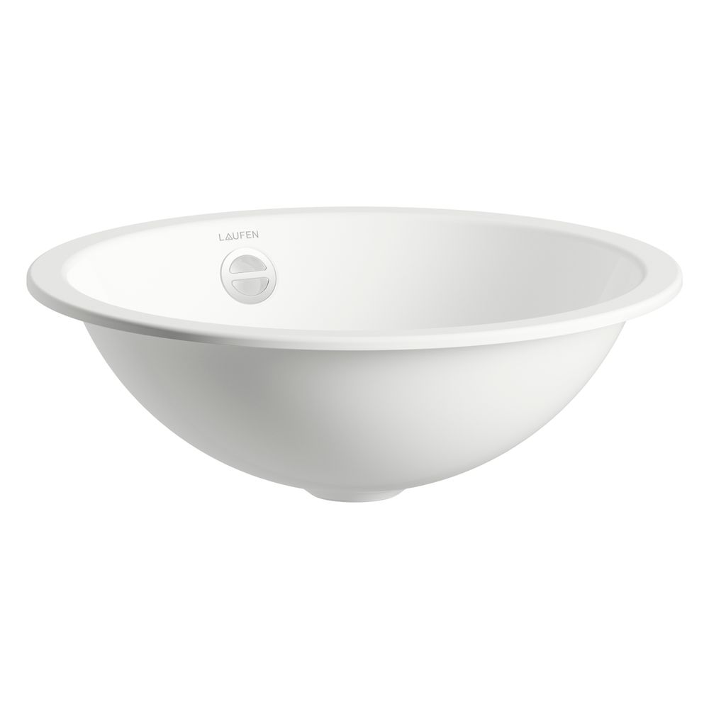 Laufen Einbau-Waschtisch Form rund 400x400x140mm, von oben, ohne Hahnloch, mit Ü... LAUFEN-H517FM30001091 7612738181970 (Abb. 2)