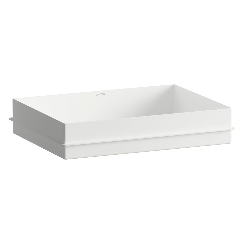 Laufen Einbau-Waschtisch Metaphor rechteckig 500x375x111mm, von oben, ohne Hahnl... LAUFEN-H517ME50001121 7612738182168 (Abb. 2)