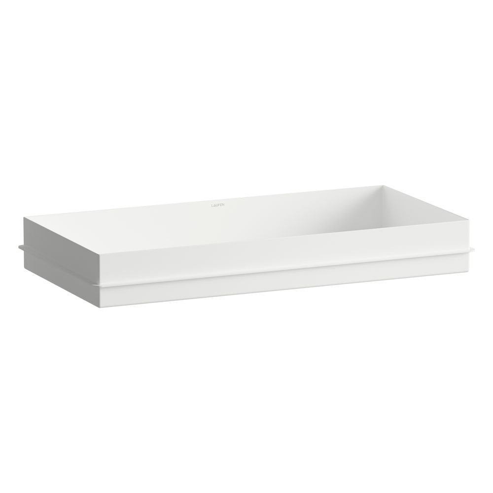 Laufen Einbau-Waschtisch Metaphor rechteckig 750x375x111mm, von oben, ohne Hahnl... LAUFEN-H517ME70001121 7612738182182 (Abb. 2)