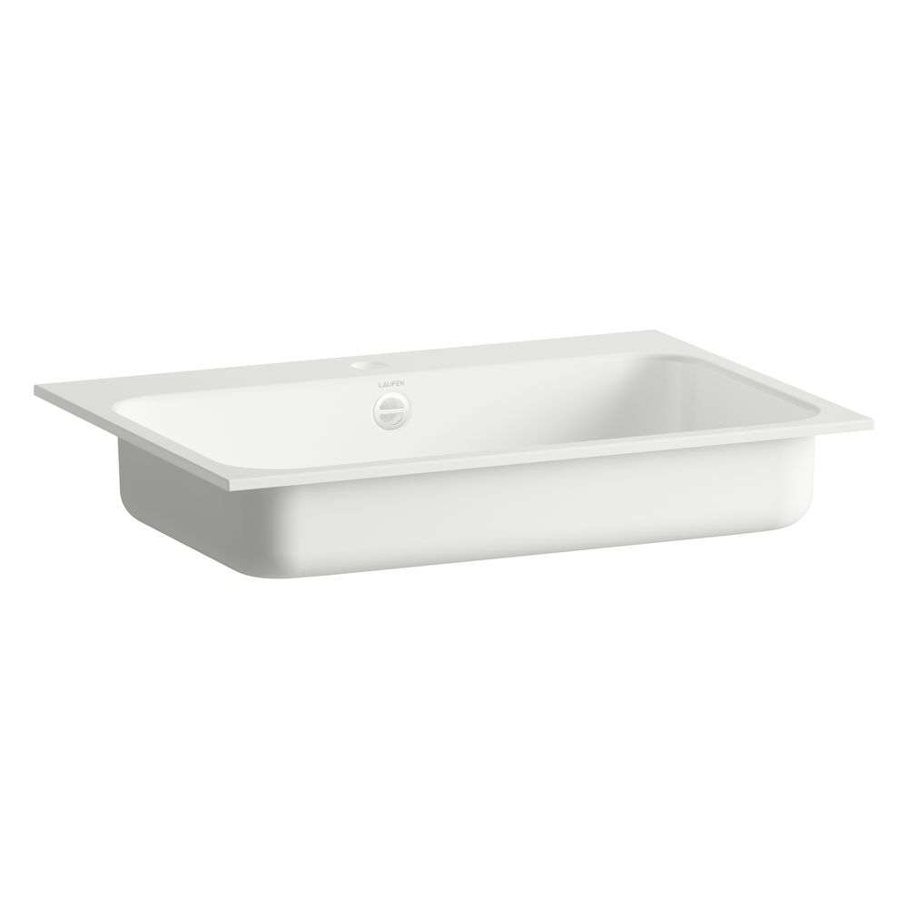 Laufen Einbau-Waschtisch Stream rechteckig 650x472x127mm, von oben, mit Armature... LAUFEN-H517SR70001041 7612738182205 (Abb. 2)
