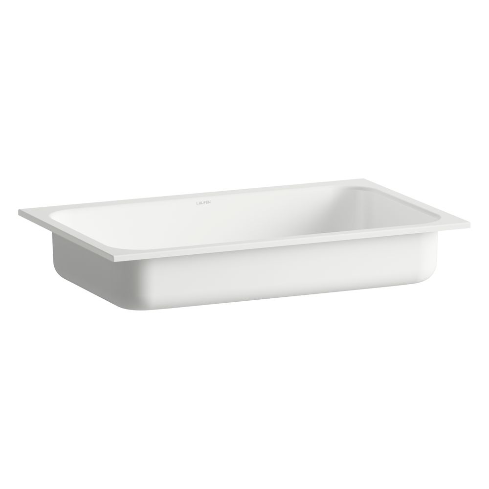 Laufen Einbau-Waschtisch Stream rechteckig 650x415x127mm, von oben, ohne Armatur... LAUFEN-H517SR70001121 7612738182250 (Abb. 2)