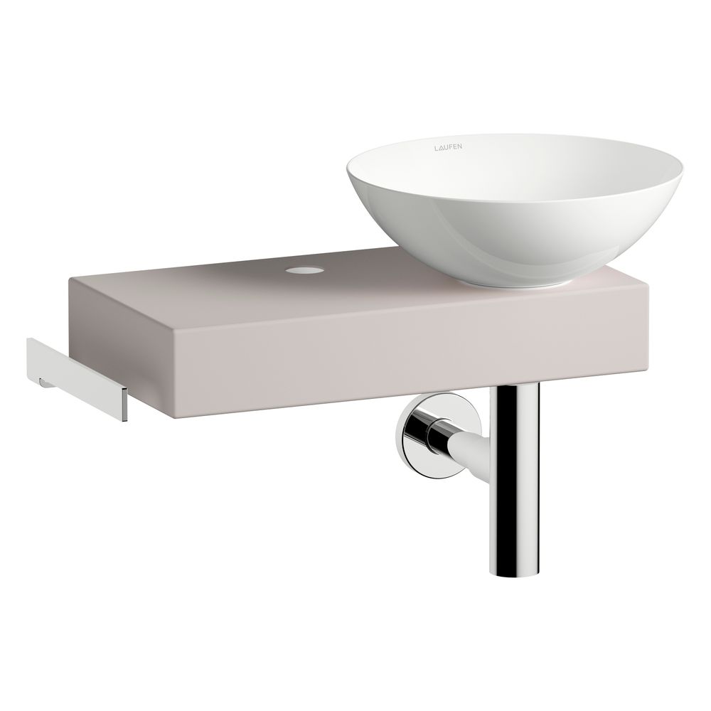 Laufen Waschplatz-Set Piccolo Novo 555x320x400mm, Schale links, mit Platte und Z... LAUFEN-H561PN37081111 7612738182472 (Abb. 2)