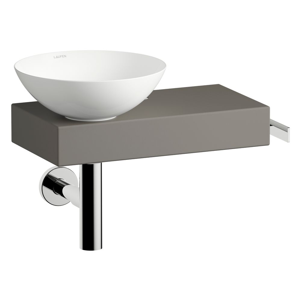 Laufen Waschplatz-Set Piccolo Novo 555x320x400mm, Schale rechts, mit Platte und ... LAUFEN-H561PN47071111 7612738182502 (Abb. 2)