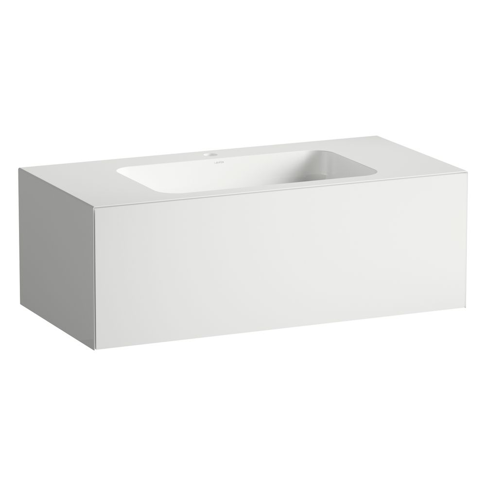 Laufen Waschplatz Folio 1004x500x350mm, mit Armaturenbank, 1 Hahnloch, ohne Über... LAUFEN-H580FO45251111 7612738182915 (Abb. 2)