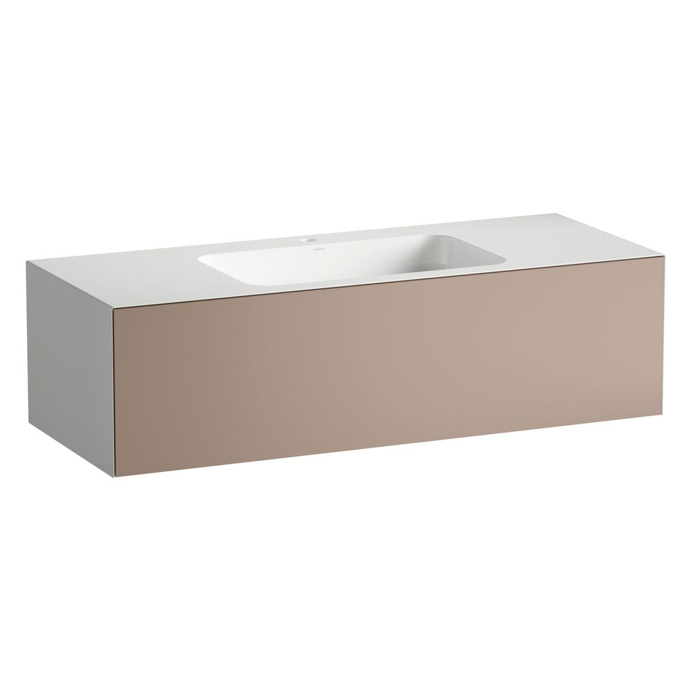 Laufen Waschplatz Folio 1254x500x350mm, mit Armaturenbank, 1 Hahnloch, ohne Über... LAUFEN-H580FO55221111 7612738182991 (Abb. 2)