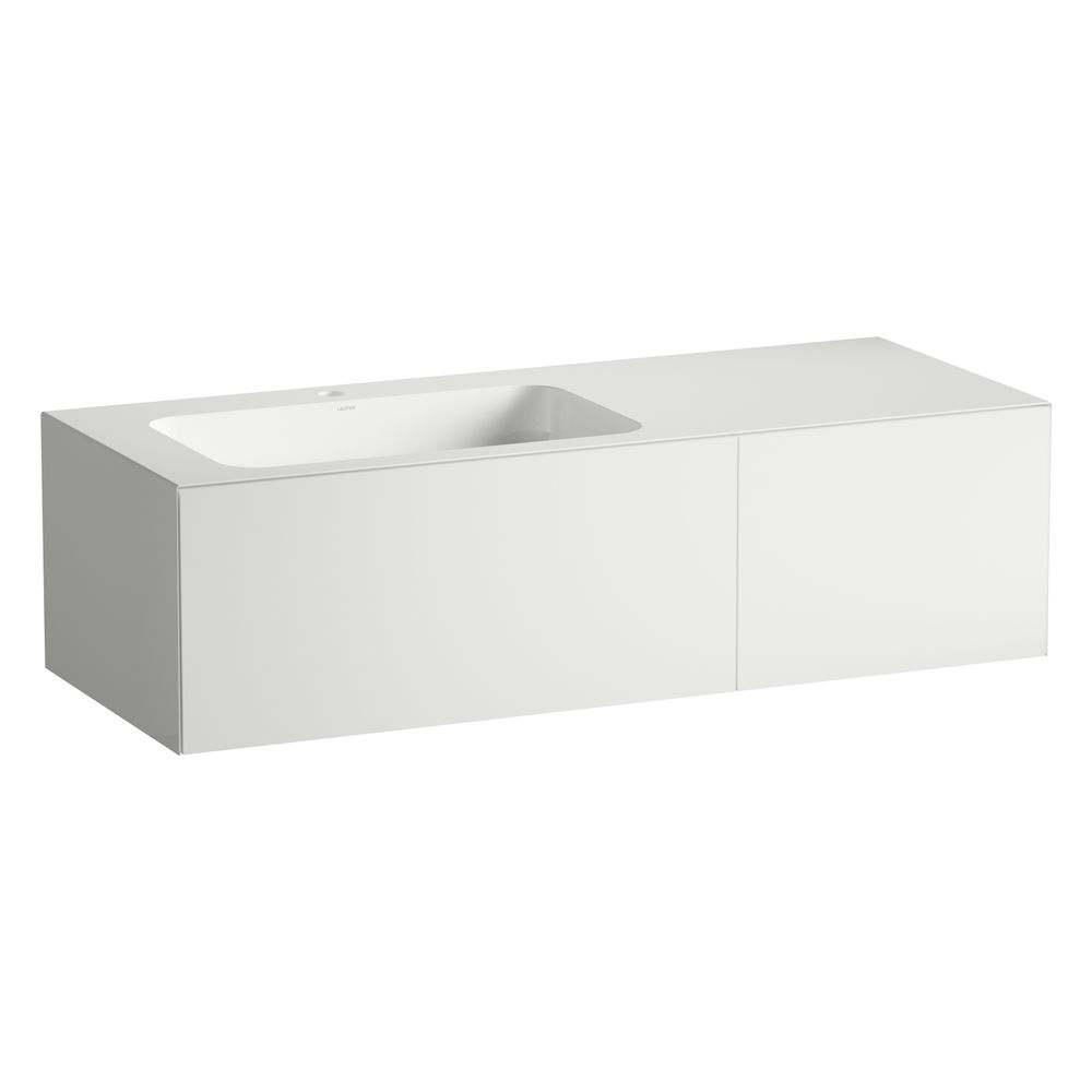 Laufen Waschplatz Folio 1254x500x350mm, Becken links, mit Armaturenbank, 1 Hahnl... LAUFEN-H580FO75251111 7612738183318 (Abb. 2)