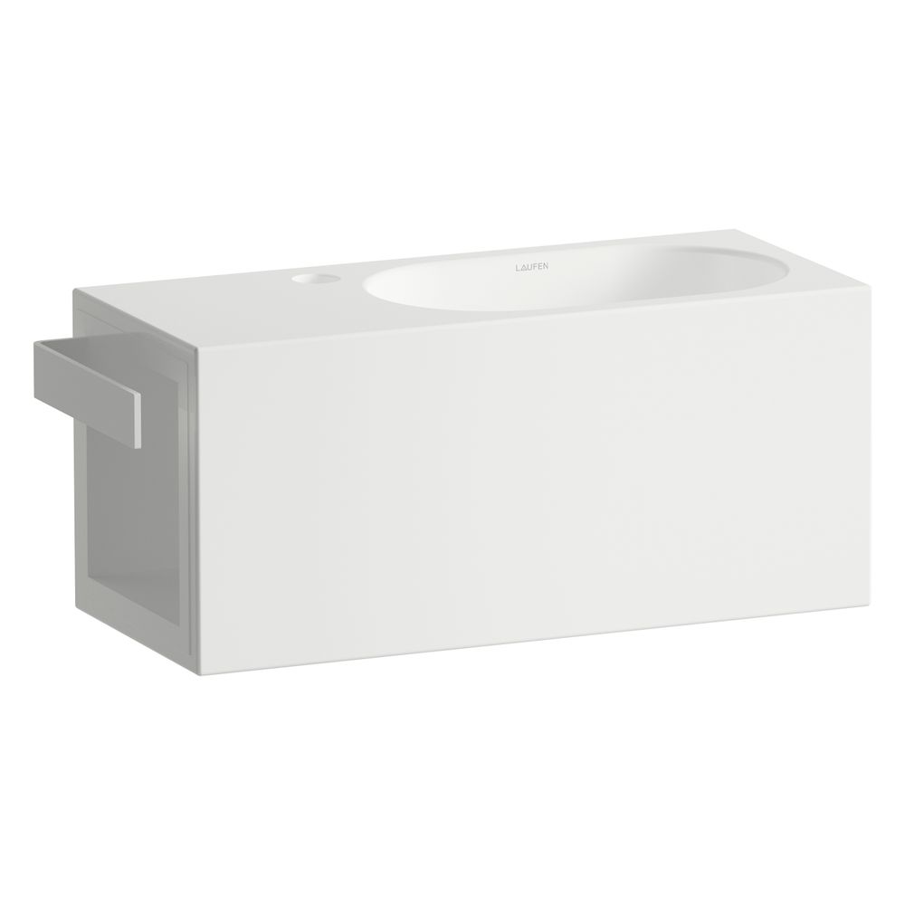 Laufen Waschplatz Fusion.S 535x236x240mm, rechteckig, mit Tuchhalter links, 1 Ha... LAUFEN-H585FS30001111 7612738183394 (Abb. 2)