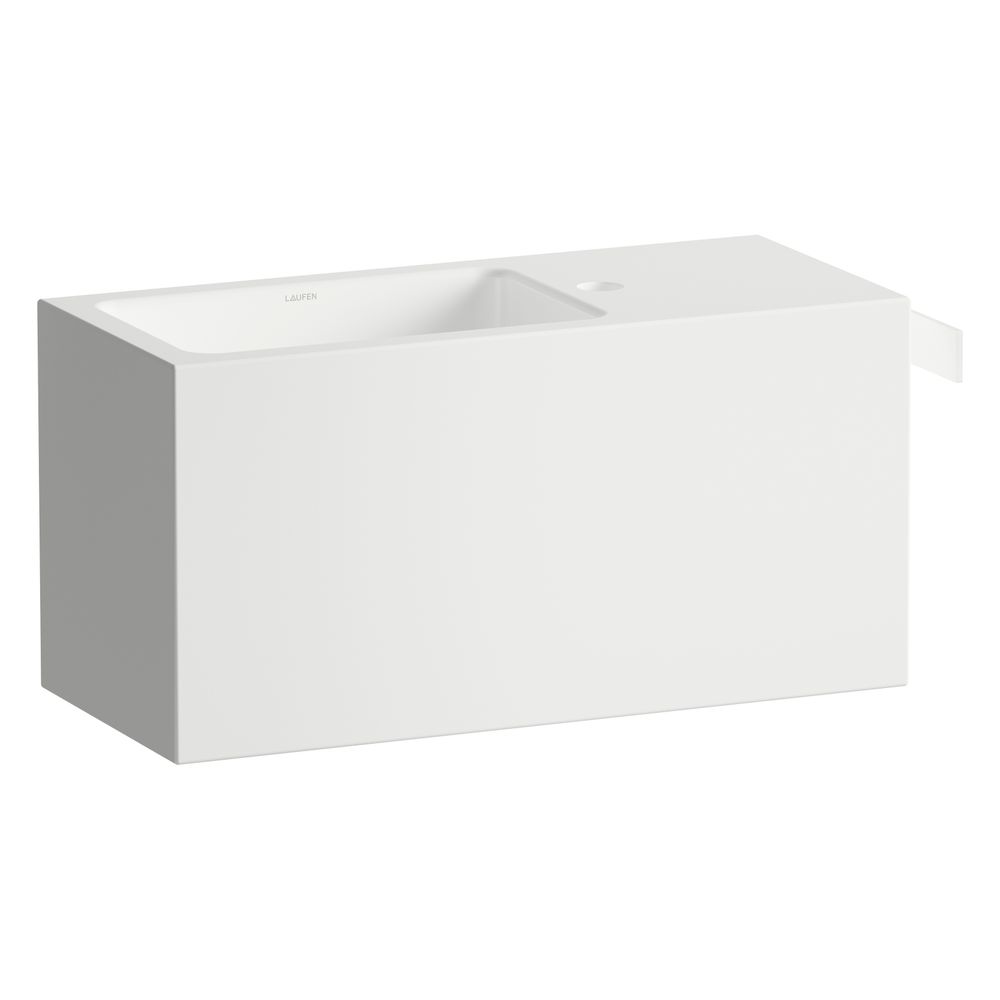 Laufen Waschplatz Xplore.S 600x268x300mm, rechteckig, Becken links, mit 1 Hahnlo... LAUFEN-H585XS40001111 7612738183462 (Abb. 2)
