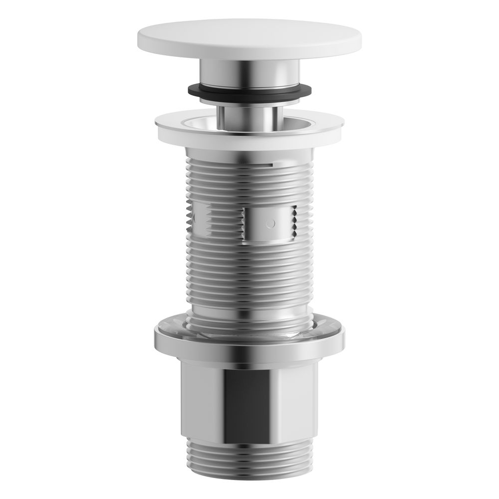 Laufen Ablaufventil Klick-Klack, Durchmesser 74mm, Auslass 1 1/4", Weiß matt... LAUFEN-H591LA47570001 7612738183691 (Abb. 2)