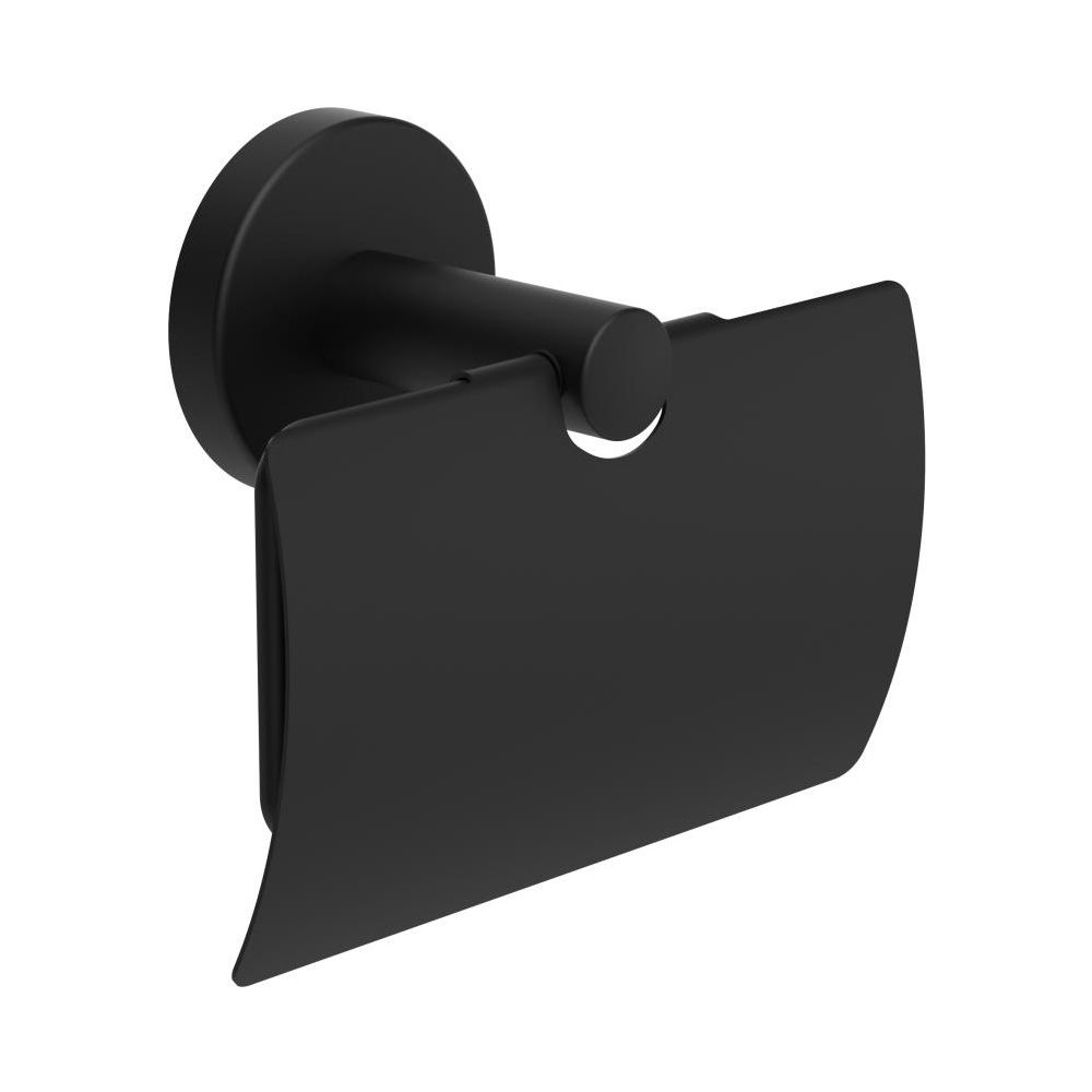 Laufen Toilettenpapierhalter Niara, mit Abdeckung, Titanschwarz matt... LAUFEN-H3840621630041 7612738118198 (Abb. 2)